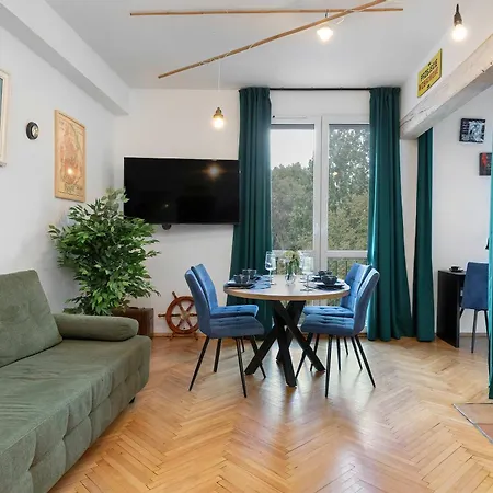 Stylish Korzenna Perfect For Remote Work With An Excellent Location By Renters Apartment Danzig