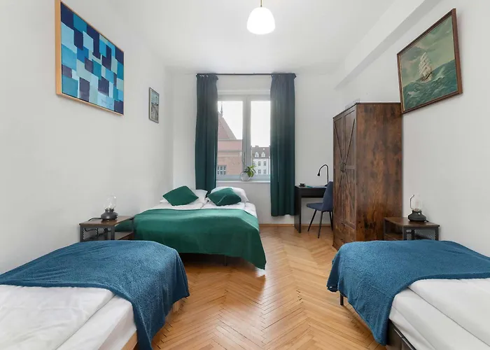 Stylish Korzenna Perfect For Remote Work With An Excellent Location By Renters Apartment Danzig